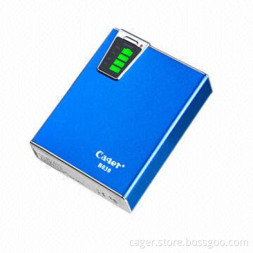 Power bank with 10000mAh capacity